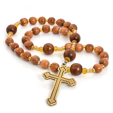 Bayong Wood 33-Bead Prayer Beads