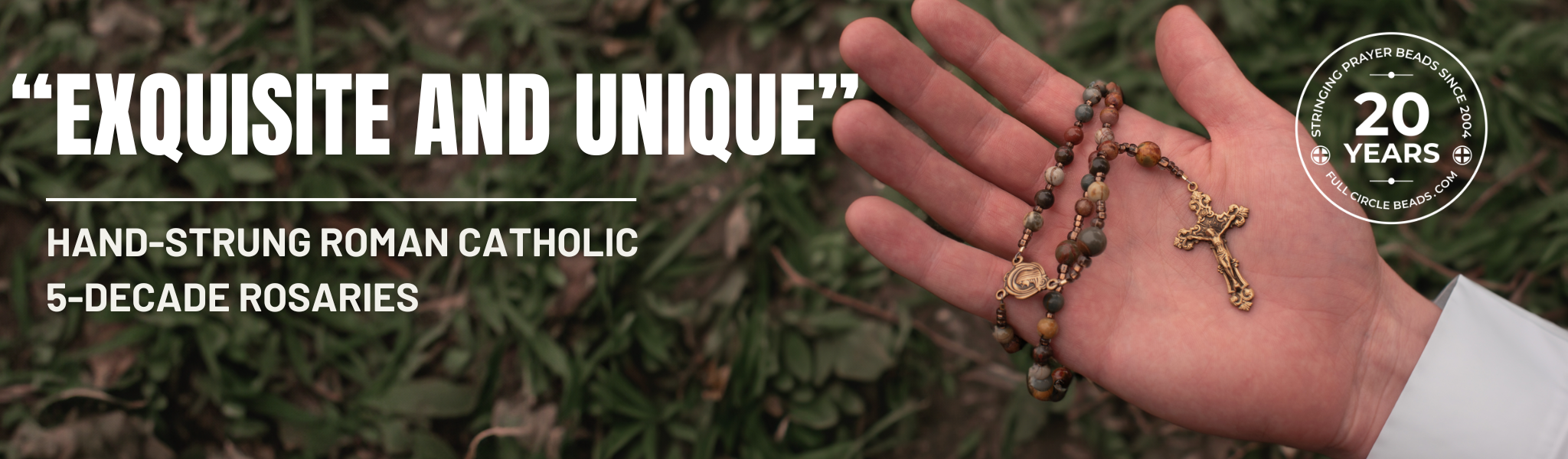 Anglican Rosary Prayer Rope Catholic Crystal Rosary Natural Stone